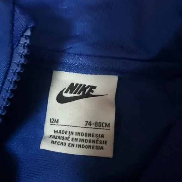 🆕 Nike Baby Boys Tracksuit Size 12M - Picture 7 of 7